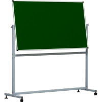 Доска мобильно-оборачиваемая 2-поверхности под мел 900x1200 мм (UB-R90x120G)